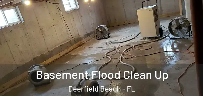  Basement Flood Clean Up Deerfield Beach - FL