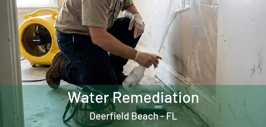 Water Remediation Deerfield Beach - FL